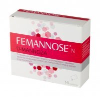 Femannose N D-mannoza Zapalenie pęcherza moczowego, 14 saszetek