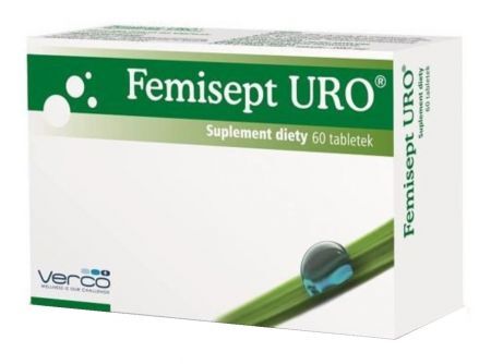 Femisept Uro, 60 tabletek (data ważności 05.2022)