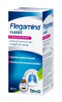 Flegamina Classic o smaku malinowym 4 mg/5 ml syrop, 200 ml