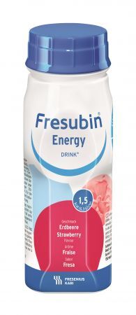 Fresubin Energy Drink smak truskawkowy, 4 x 200 ml