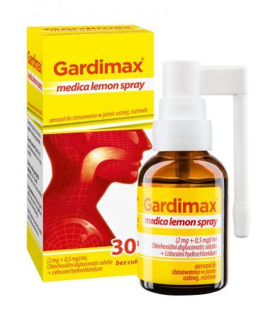 Gardimax Medica Lemon Spray, 30 ml