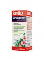Gardlox Syrop ziołowy bez cukru, 120 ml