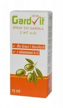 Gardvit Olive Spray do gardła, 15 ml