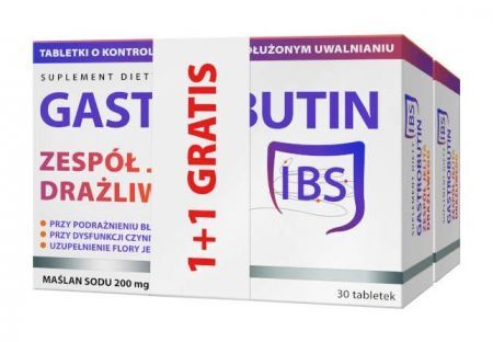 Gastrobutin IBS, 30 tabletek + 30 tabletek