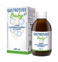 Gastrotuss Baby syrop przeciwrefluksowy dla dzieci, 180 ml