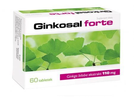 Ginkosal Forte, 60 tabletek (data ważności: 30.06.2024)