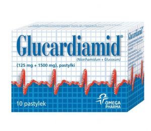 Glucardiamid podwyższenie poziomu ciśnienia krwi, 10 pastylek