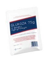 Glukoza o smaku cytrynowym proszek, 75 g /Diather/