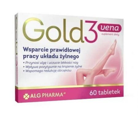 Gold3vena, 60 tabletek