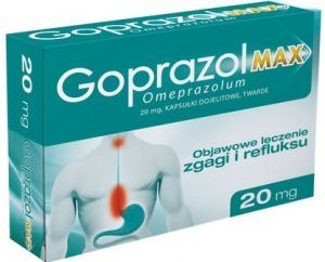 Goprazol Max 20 mg, 14 kapsułek