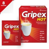 Gripex Hot, 8 saszetek
