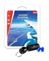 HASPRO Fly Universal Zatyczki redukujące ciśnienie podczas podróży, 2 sztuki