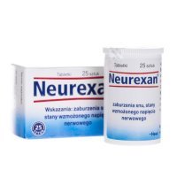 HEEL Neurexan lek homeopatyczny na zaburzenia snu, 25 tabletek