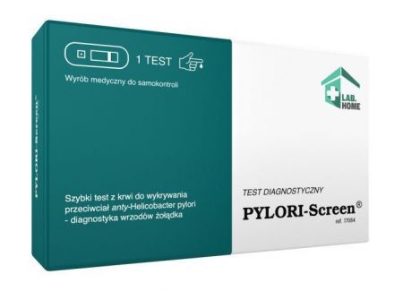 Helicobacter pylori test z krwi PYLORI-Screen, 1 sztuka