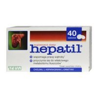 Hepatil, 40 tabletek