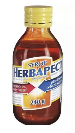 HERBAPECT bez cukru syrop, 200 ml (240g)