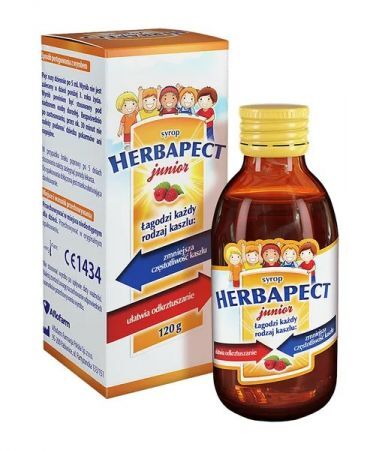 Herbapect Junior syrop dla dzieci, 100 ml