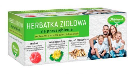 Herbatka Ziołowa na przeziębienie, 20 saszetek /Herbapol/