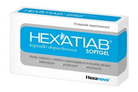 Hexatiab, 10 kapsułek dopochwowych