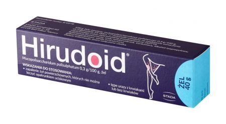 Hirudoid żel na urazy i krwiaki, 40 g