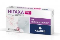 Hitaxa Fast 5 mg Tabletki na alergię, 10 tabletek
