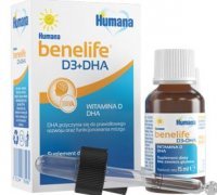 Humana Benelife D3 + DHA, 15 ml