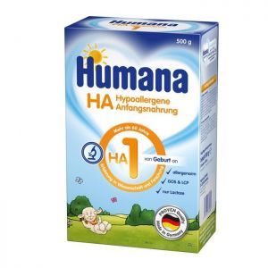 Humana HA 1 Hipoalergiczne mleko modyfikowane w proszku, 500 g