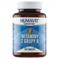 HUMAVIT N Witaminy z grupy B, 250 tabletek