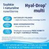 Hyal-Drop multi Krople nawilżające do oczu, 10 ml