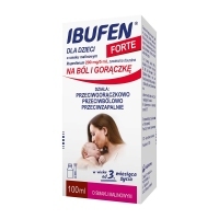 Ibufen Forte Dla dzieci zawiesina o smaku malinowym, 100 ml