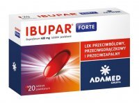 Ibupar Forte 400 mg, 20 tabletek