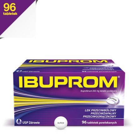 IBUPROM 200 mg, 96 tabletek