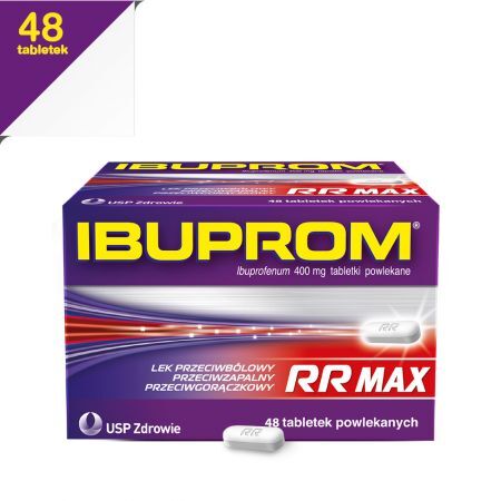 IBUPROM RR Max, 48 tabletek