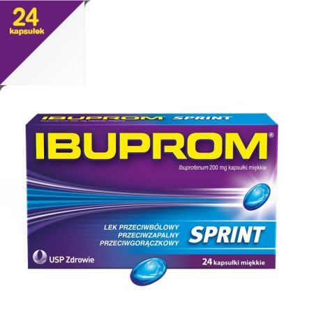 IBUPROM Sprint Caps, 24 kapsułki