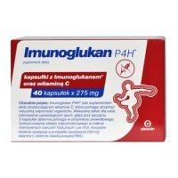 Imunoglukan P4H, 40 kapsułek (data ważności: 30.09.2022)
