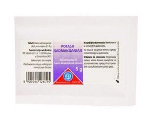Kalium Hypermanganicum Potasu nadmanganian proszek do sporządzania roztworu, 5 g