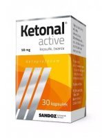 Ketonal Active 50 mg, 30 kapsułek