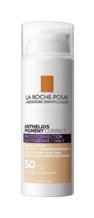 La Roche-Posay Anthelios Pigment Correct Krem barwiący SPF 50+, 50 ml