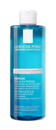 La Roche-Posay Kerium Ekstremalnie delikatny szampon fizjologiczny, 400 ml