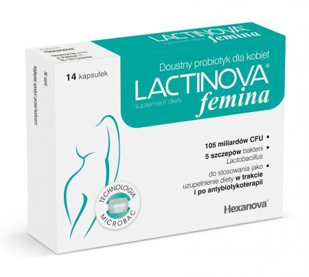Lactinova Femina, 14 kapsułek