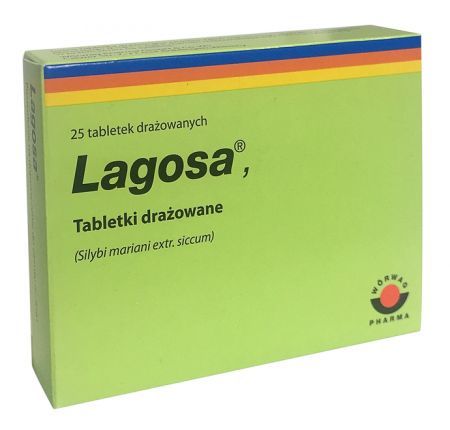 Lagosa, 25 tabletek drażowanych