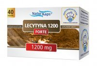 Lecytyna Forte 1200 mg, 40 kapsułek /Naturkaps/