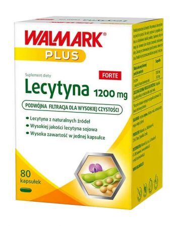 Lecytyna Forte 1200 mg, 80 kapsułek /Walmark/