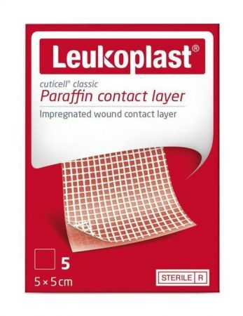 Leukoplast Cuticell Paraffin Opatrunek kontaktowy, 5 sztuk