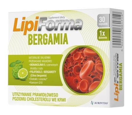 LipiForma Bergamia, 30 kapsułek