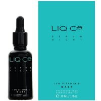 LIQ Ce Serum Night 15% Vitamin E Mask Dwufazowy koncentrat regenerująco-odżywczy, 30 ml