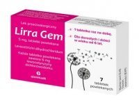 Lirra Gem 5 mg, 7 tabletek