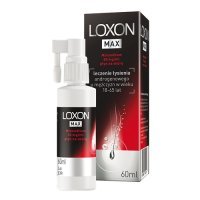 LOXON Max leczenie łysienia androgenicznego u mężczyzn, 60 ml