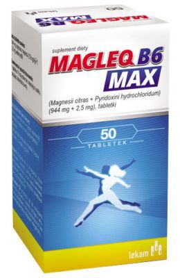 Magleq B6 Max, 50 tabletek