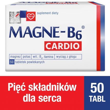 Magne-B6 Cardio,  50 tabletek